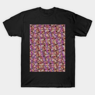Rising Retro Style Abstract Bubbles T-Shirt